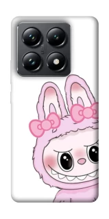 Чехол на Xiaomi 14T Pro Labubu White фото 1 из 1
