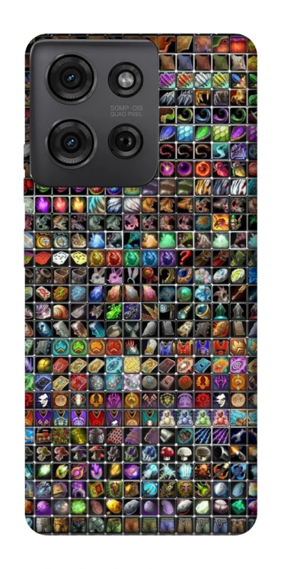 Чохол на Motorola Moto G75 Inventory menu ver.1 фото 1 з 1