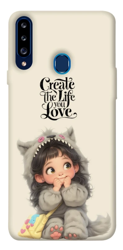 Чохол на Samsung Galaxy A20s Create the life you love фото 1 з 1