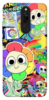 Чохол на Xiaomi Redmi 8 Dandy world collage фото 1 з 1