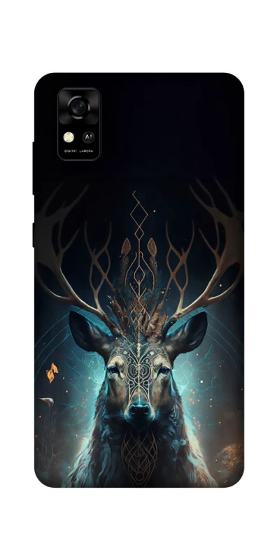 Чехол на ZTE Blade A31 Скандинавский олень v2 фото 1 из 1