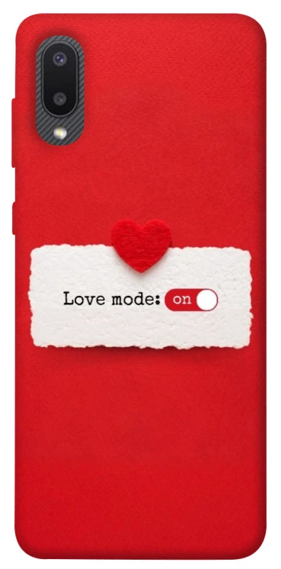 Чохол на Samsung Galaxy A02 Love Mode ON фото 1 з 1