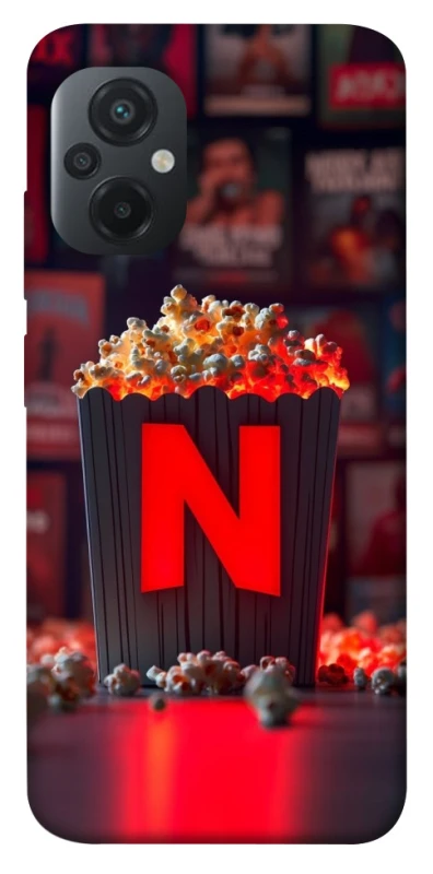Чехол на Xiaomi Poco M5 Netflix and popcorn фото 1 из 1