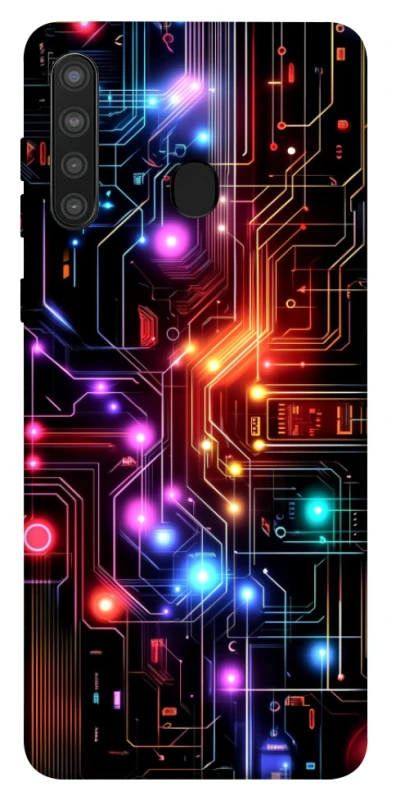 Чохол на Samsung Galaxy A21 CyberPhone v7 фото 1 з 1