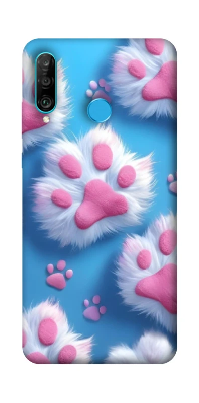 Чохол на Huawei P30 lite Cat paw фото 1 з 1