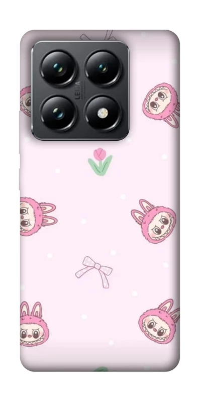 Чохол на Xiaomi 14T Pro Labubu Flower фото 1 з 1