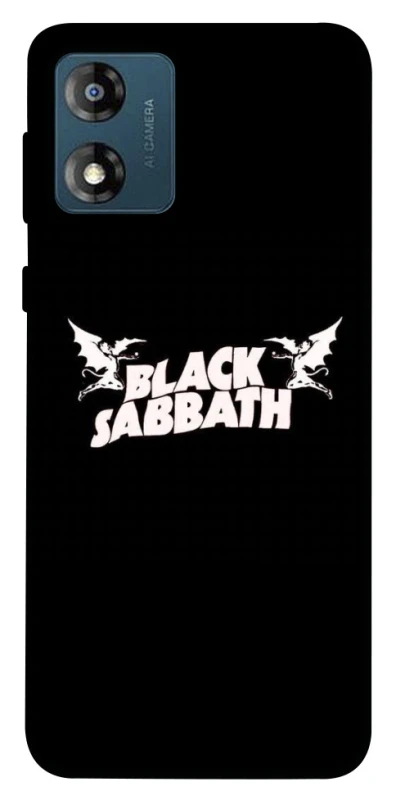 Чохол на Motorola Moto E13 Black Sabbath logo ver.2 фото 1 з 1