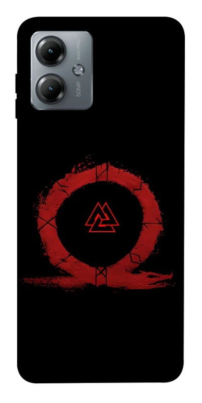 Чохол на Motorola Moto G14 Валькнут v2 фото 1 з 1