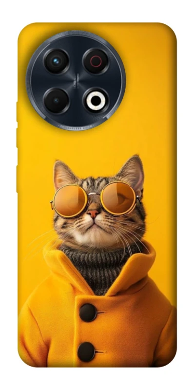 Чохол на TECNO Spark 30 Pro (KL7) Yellow Glasses фото 1 з 1