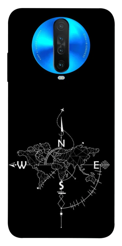 Чохол на Xiaomi Redmi K30 Travel Map фото 1 з 1