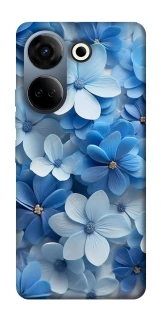 Чохол на TECNO Camon 20 Pro (CK7n) Сині квіти фото 1 з 1