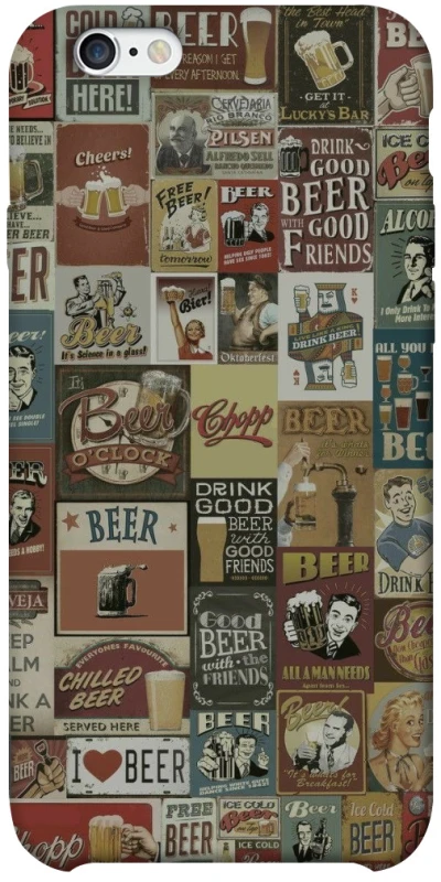 Чохол на Apple iPhone 6/6s plus (5.5") Retro collage ver.1 фото 1 з 1