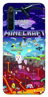 Чехол на Realme 6 Pro Minecraft world фото 1 из 1