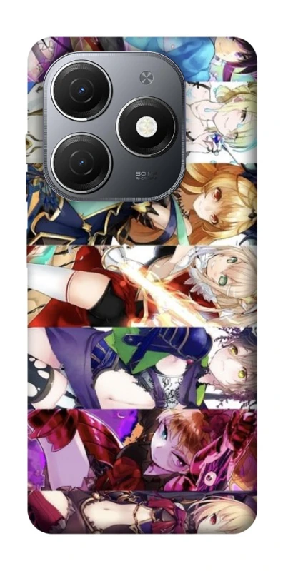 Чехол на TECNO Spark 20 Genshin Impact ver.2 фото 1 из 1