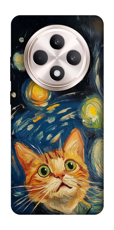 Чохол на Oppo Reno 12 F 4G/5G paint cat фото 1 з 1