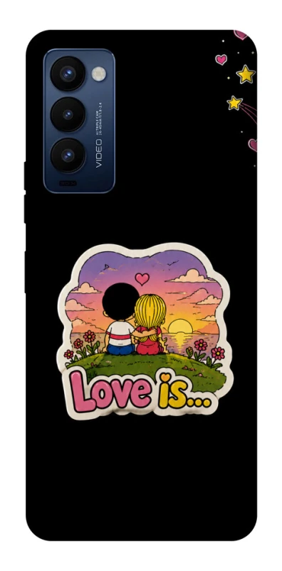 Чохол на TECNO Camon 18 Pro Love is ver.5 фото 1 з 1