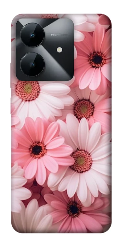 Чехол на Realme Note 60x Розовые цветы v2 фото 1 из 1