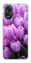 Чехол на Oppo A18 Фиолетовые тюльпаны фото 1 из 1