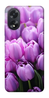 Чохол на Oppo A38 Фіолетові тюльпани фото 1 з 1