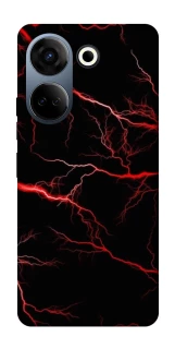 Чохол на TECNO Camon 20 Pro (CK7n) Червона молнія фото 1 з 1