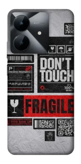 Чохол на Realme Note 60x Don't touch фото 1 з 1