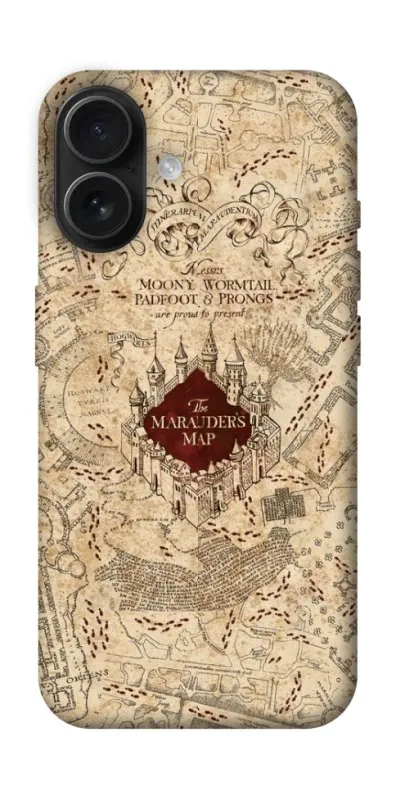 Чохол на Apple iPhone 16 Marauders map фото 1 з 1