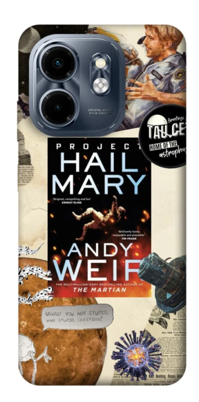 Чехол на Infinix Smart 9 4G / Hot 50i Project Hail Mary ver.2 фото 1 из 1