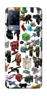 Чохол на Vivo V21 Minecraft v4 фото 1 з 1