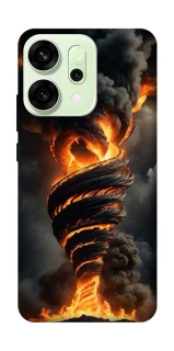 Чехол на Oppo Reno 14 Огненный торнадо фото 1 из 1