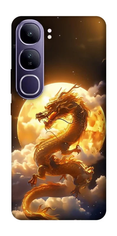 Чехол на Vivo Y300 Golden Dragon фото 1 из 1