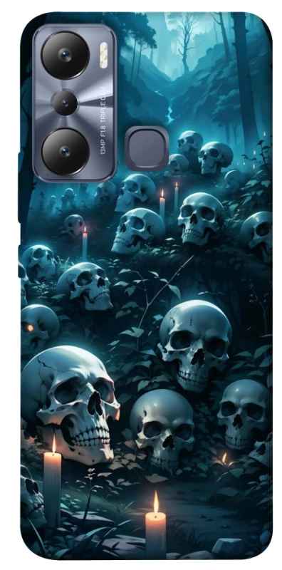 Чехол на Infinix Hot 20i Skulls v3 фото 1 из 1