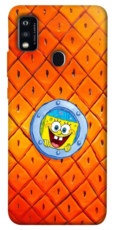 Чехол на ZTE Blade A51 Дом Спанч Боба фото 1 из 1