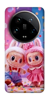 Чохол на Xiaomi 14 Ultra Labubu twins ver.3 фото 1 з 1