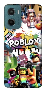 Чохол на Motorola Moto G06 Roblox Characters Collage фото 1 з 1
