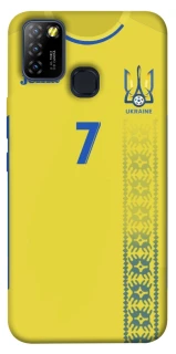 Чохол на Infinix Hot 10 Lite UA-Football ver.3 фото 1 з 1