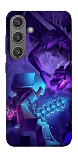Чехол на Samsung Galaxy S24+ Minecraft dragon фото 1 из 1