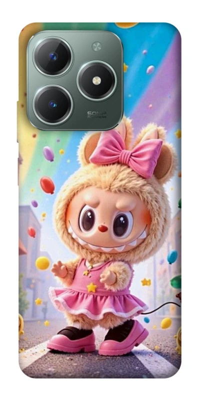 Чехол на Realme C61 Labubu rainbow фото 1 из 1