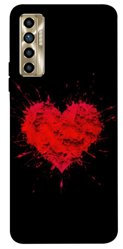 Чехол на TECNO Camon 17P Splash heart фото 1 из 1