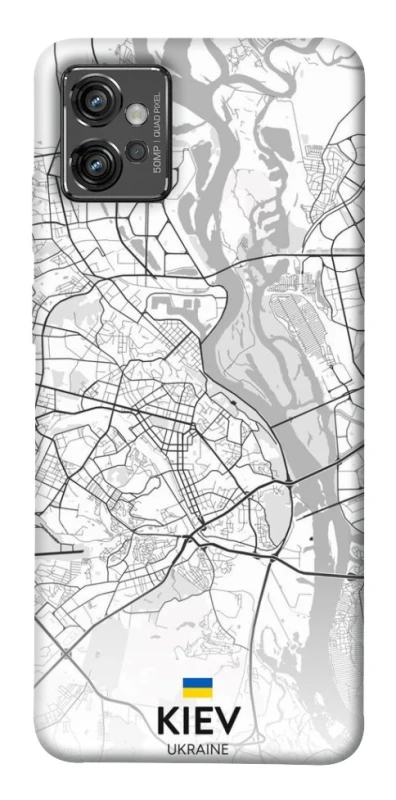 Чохол на Motorola Moto G32 Kiev white map фото 1 з 1