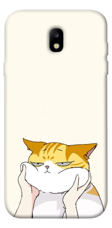 Чохол на Samsung J730 Galaxy J7 (2017) Cat bun фото 1 з 1