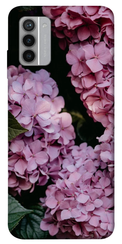 Чохол на Nokia G42 Рожеві гартензії фото 1 з 1