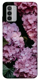 Чехол на Nokia G42 Розовые гартензии фото 1 из 1