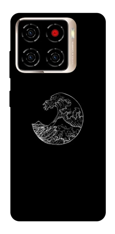 Чохол на ZTE Blade A56 Black tsunami фото 1 з 1