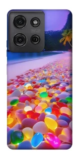 Чехол на Motorola Moto G75 Светящиеся камни на берегу фото 1 из 1