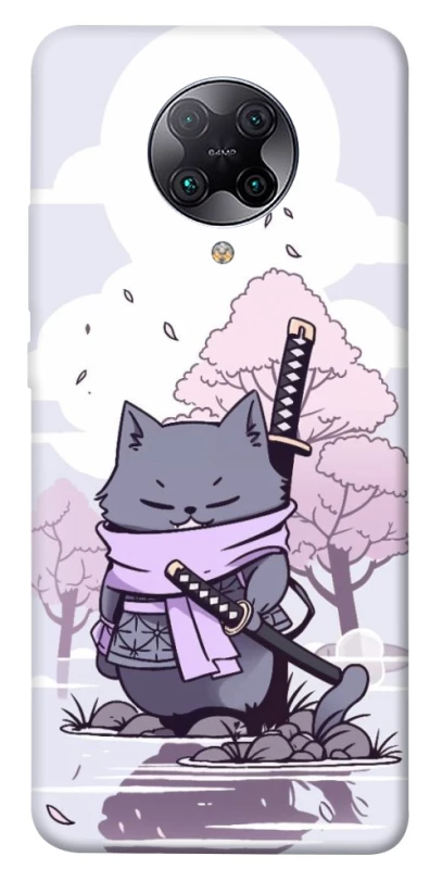 Чохол на Xiaomi Redmi K30 Pro / Poco F2 Pro Samurai cat фото 1 з 1