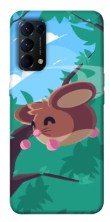 Чехол на Oppo Reno 5 4G Adopt Me Forest Mouse Jump фото 1 из 1