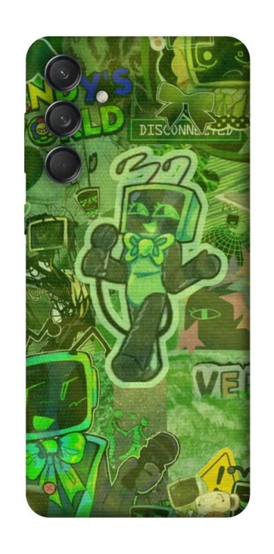 Чохол на Samsung Galaxy M55 Dandysworld tv green theme фото 1 з 1