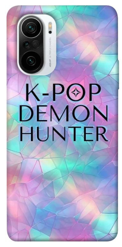 Чохол на Xiaomi Redmi K40 / K40 Pro / K40 Pro+ / Poco F3 K-Pop Demon Hunters Logo фото 1 з 1