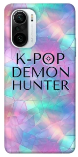 Чохол на Xiaomi Redmi K40 / K40 Pro / K40 Pro+ / Poco F3 K-Pop Demon Hunters Logo фото 1 з 1