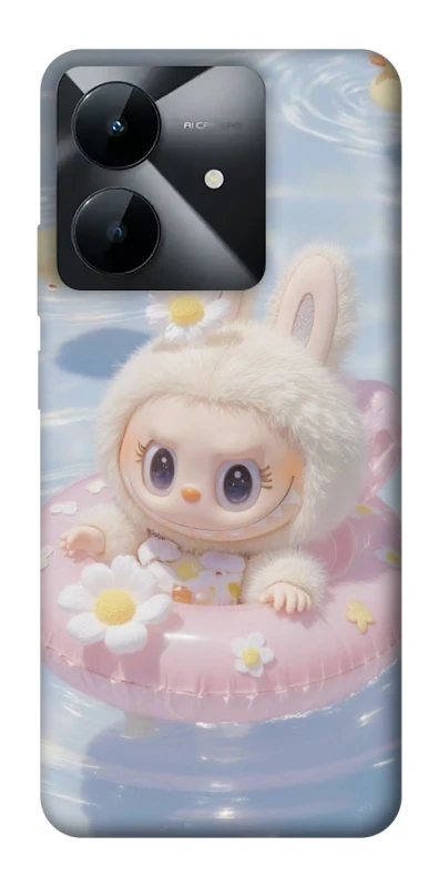 Чохол на Realme Note 60x Labubu swimming фото 1 з 1